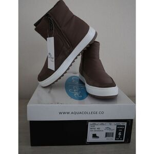 Aqua Collège B6752 482 Women's Sz 6M Sage Zipper Bootie Shoes